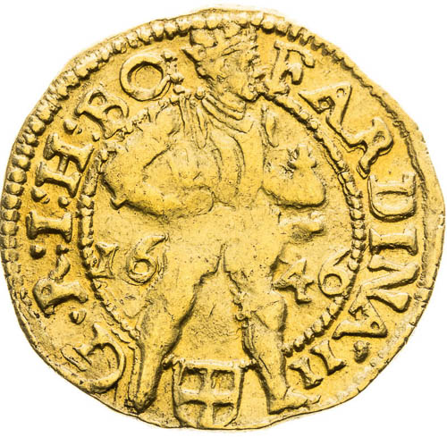 Ducat 1646 - back