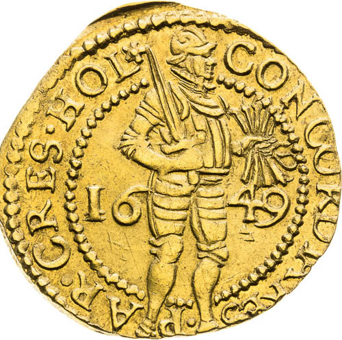 Ducat 1649 - back