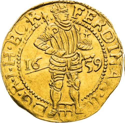 Ducat 1659 - front