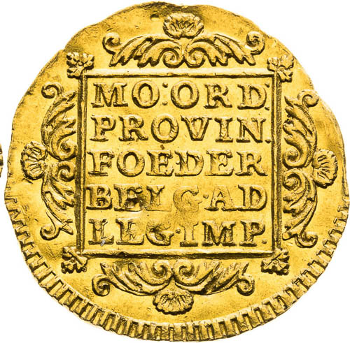 Ducat 1744 - back