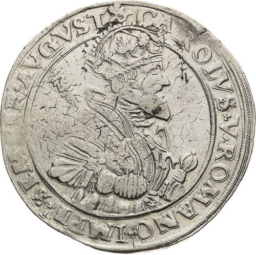 Thaler (1555) - back