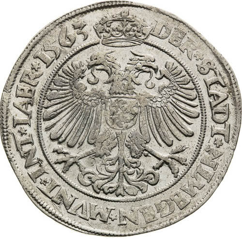 Thaler 1563 - back