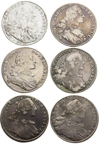 Thaler (6 pcs) - front