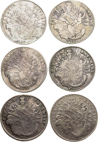 Thaler (6 pcs) - back