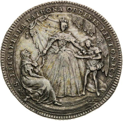 Silver Medal 1750 - front