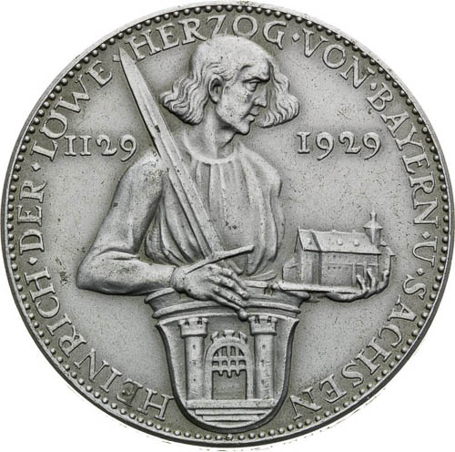 Medal 1929 - front