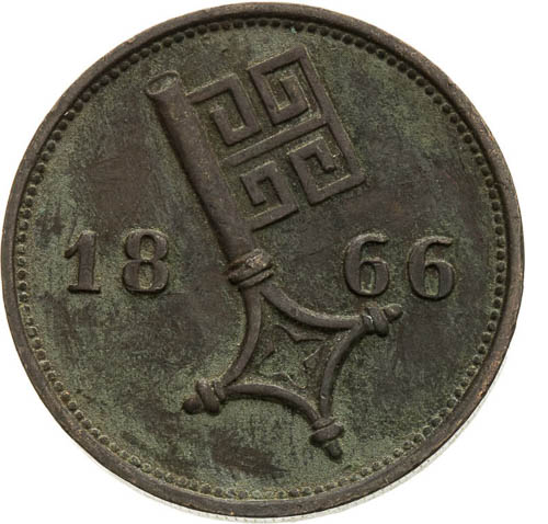 2 1/2 Schwaren 1853, 1866 (2 pcs) - front