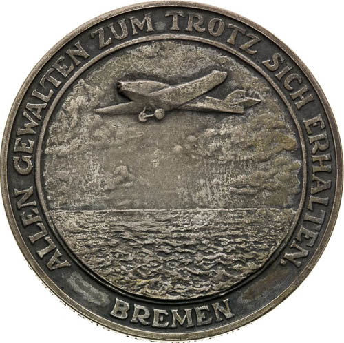 Silver Medal 1928 - back
