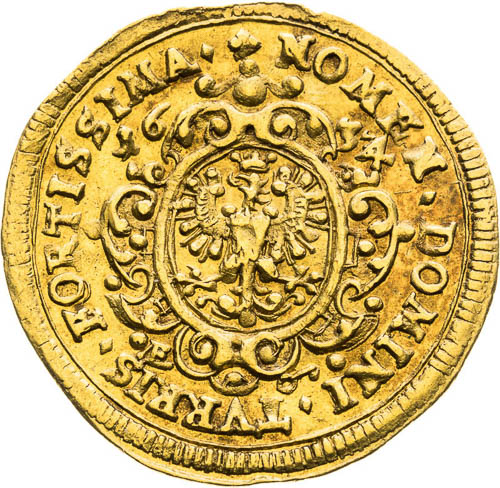 Ducat 1634 - back