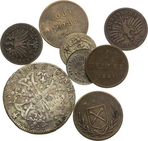 Coins (8 pcs) - front