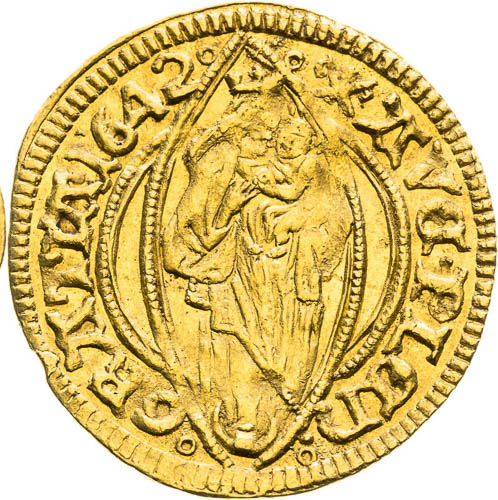 Ducat 1642 - back