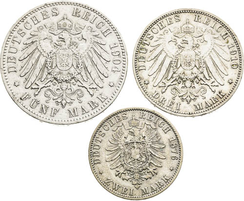 Coins (3 pcs) - front