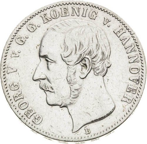 Thaler 1854 - front