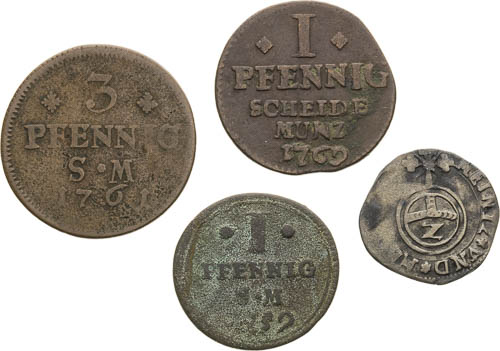 Coins (4 pcs) - front
