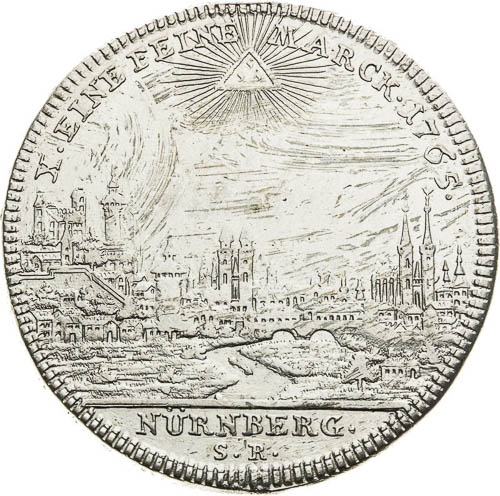 Thaler 1765 - back