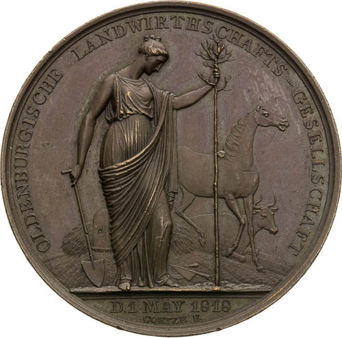 Medal 1818 - front
