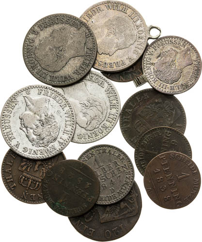 Coins (13 pcs) - front