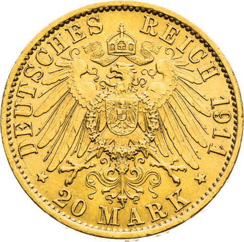 20 Mark 1911 - back
