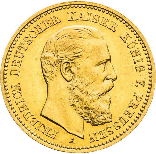 10 Mark 1888 - front