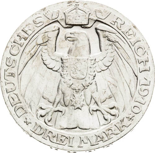 3 Mark 1910 - back