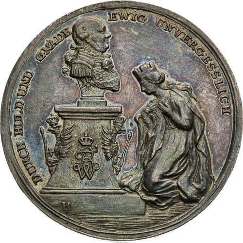 Silver Medal 1791 - front