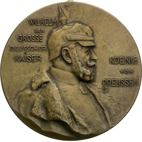 Bronze Medal 1897 - front