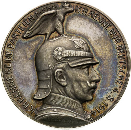 Silver Medal 1914 - front
