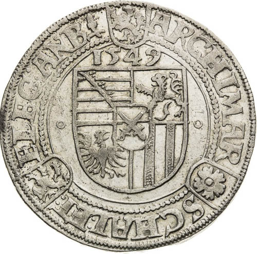 Thaler 1549 - back