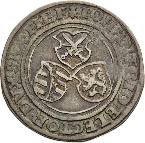 1/2 Thaler 1538 - front