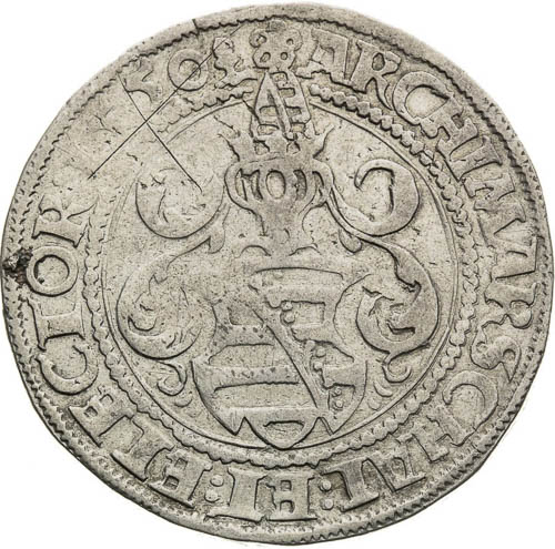 1/2 Thaler 1550 - back
