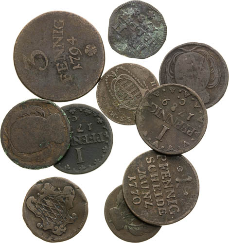 Coins (10 pcs) - front