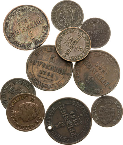 Coins (10 pcs) - front