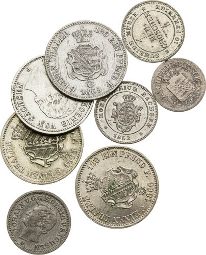 Coins (8 pcs) - front