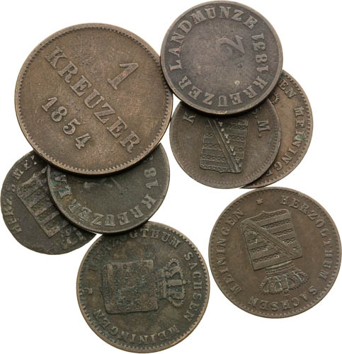 Coins (8 pcs) - front