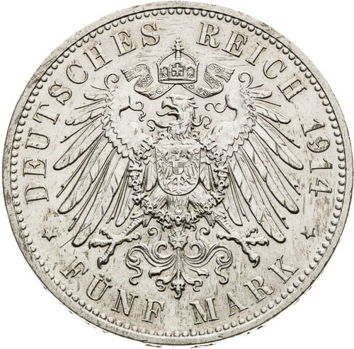 5 Mark 1914 - back
