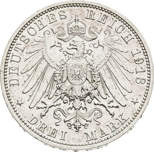 3 Mark 1913 - front