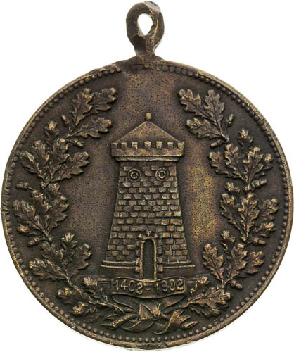 Bronze Medal 1902 - front