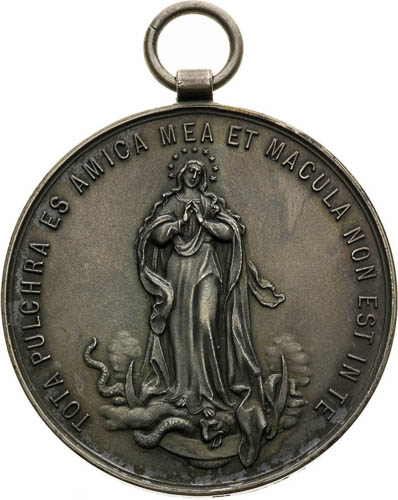 Silver Medal 1906 - back