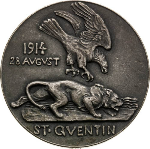 Silver Medal 1914 - back