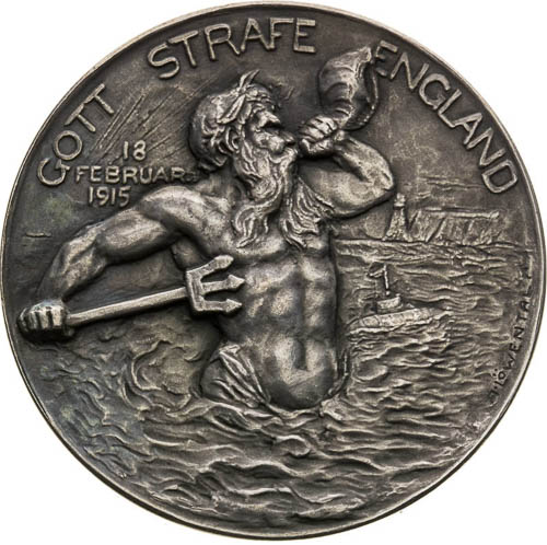 Silver Medal 1915 - back