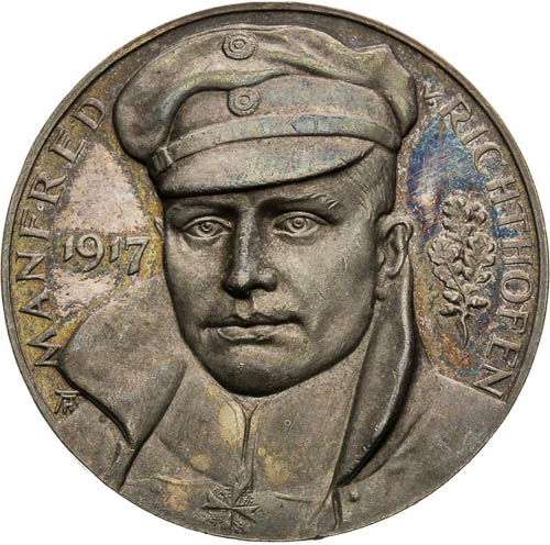 Silver Medal 1917 - front