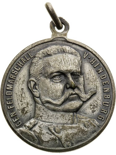 Medal with eyelet - front