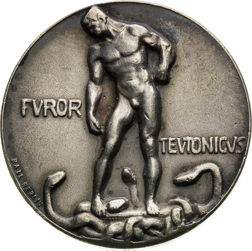 Silver Medal - back