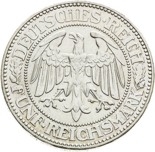 5 Mark 1927 - back