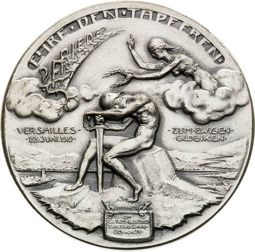 Medal 1919 - back
