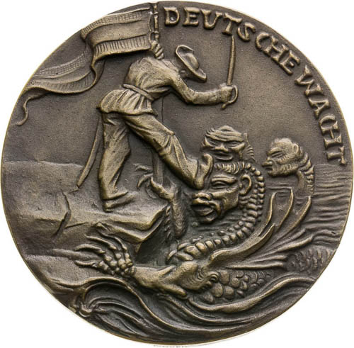 Bronze Medal 1914 - front