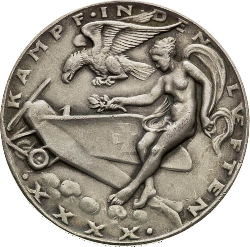Silver Medal 1916 - back