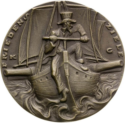 Bronze Medal 1917 - back