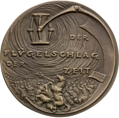 Bronze Medal 1917 - back