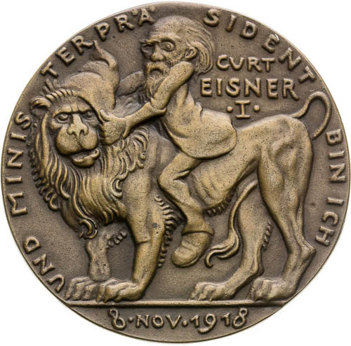 Bronze Medal 1918 - back